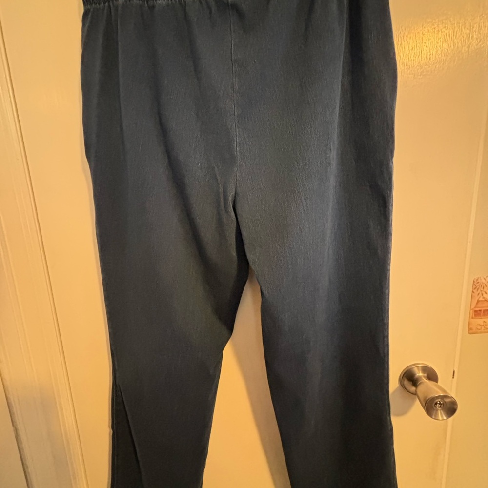 Lands End Denim knit pants